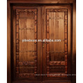 porte coupe-feu en bois en acajou et portes extérieures en bois
